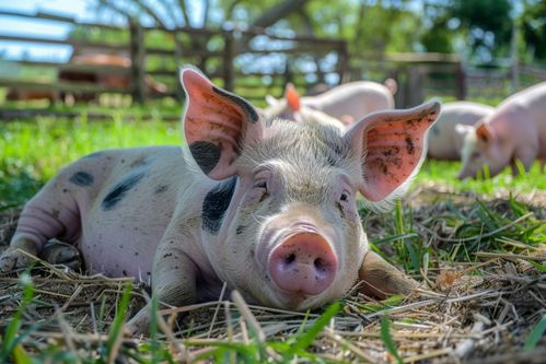 家禽家畜放养土猪 镜头下的田园牧歌